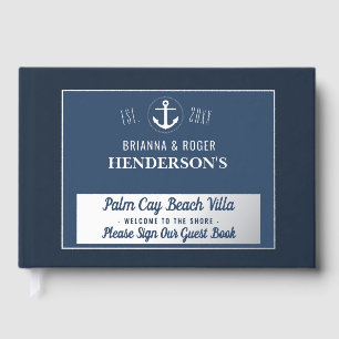 Beach House Nautical Shells Vakantiehuis Zilver Gastenboek