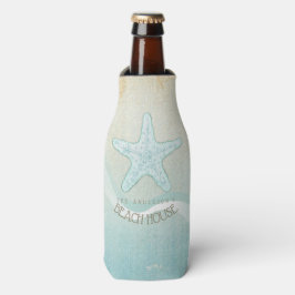 Beach House Nautical Starfish Aqua Blue ID623 Flesjeskoeler