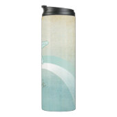 Beach House Nautical Starfish Aqua Blue ID623 Thermosbeker (Geroteerd rechts)