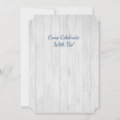 Beach House of Lake House Housewarming Uitnodiging (Achterkant)