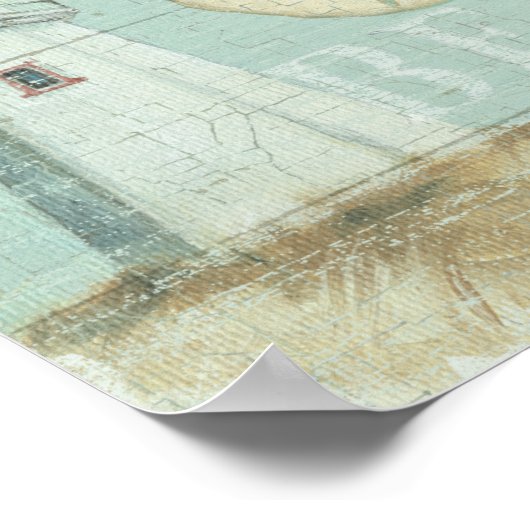 Beach House Poster (Hoek)