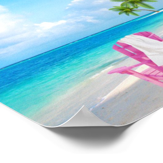 Beach House Poster (Hoek)