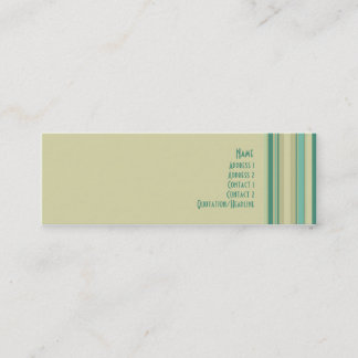 Beach House Profilecard Mini Visitekaartje