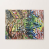 Beach House Puzzel Legpuzzel (Horizontaal)