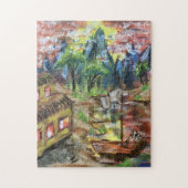 Beach House Puzzel Legpuzzel (Verticaal)