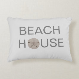 Beach House Sand Dollar Accent Pillow Accent Kussen