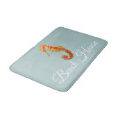 Beach House Seahorse Medium Bath Mat (Gekanteld)