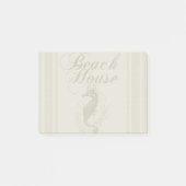 Beach House Seahorse Seashore Post-it® Notes (Voorkant)