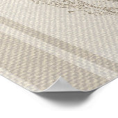 Beach House Seahorse Seashore Poster (Hoek)