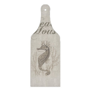 Beach House Seahorse Seashore Snijplank