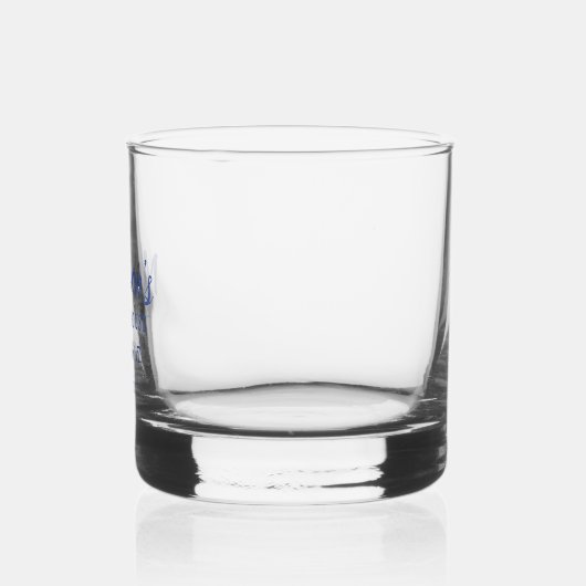 Beach House Seashell Clam Shell Gepersonaliseerde  Whisky Glas (Achterkant)