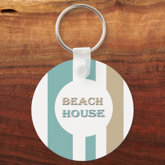 Beach House Sleutelhanger (Voorkant)