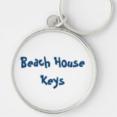 Beach House Sleutelhanger (Voorkant)