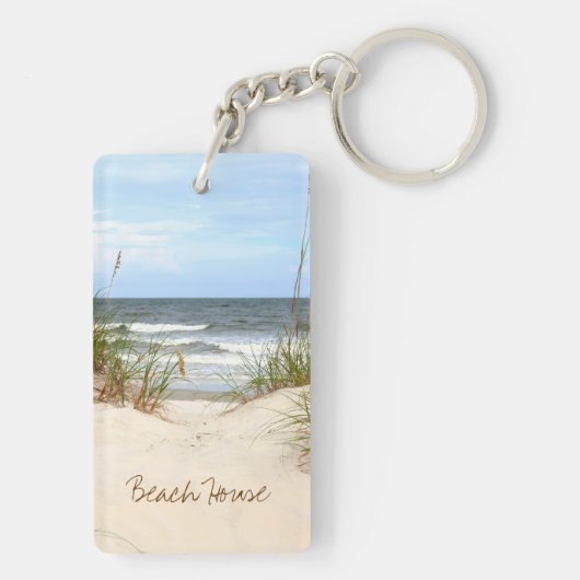 Beach House Sleutelhanger (achterkant)
