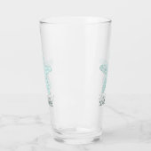 Beach House Starfish Aqua Blauwe ID623 Glas (Links)