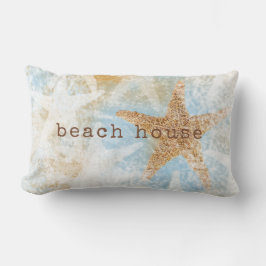 Beach House Starfish Art Kussen