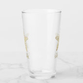 Beach House Starfish Gold ID623 Glas (Links)