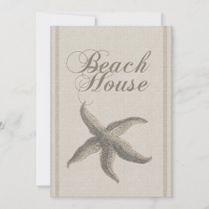 Beach House Starfish Seashore Kaart
