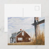 Beach House Sunrise Briefkaart (Voorkant / Achterkant)