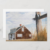 Beach House Sunrise Kaart (Voorkant / Achterkant)