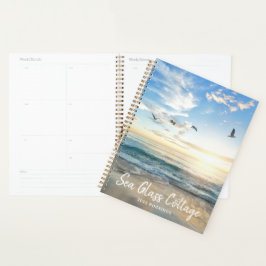 Beach House Vacation Guest Bookings Planner