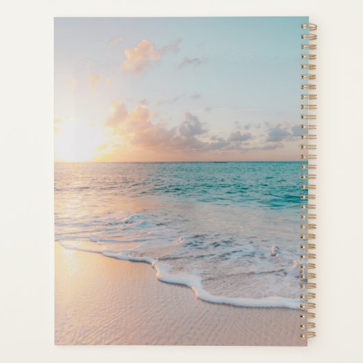 Beach House Vacation Photo Guest Bookings Planner (Achterkant)
