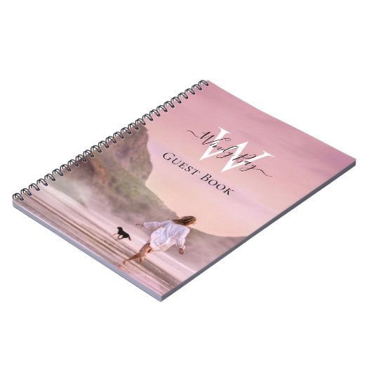 Beach House Vacation Rental Guestbook Notitieboek (Linkerzijde)