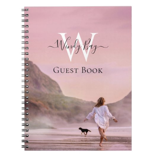 Beach House Vacation Rental Guestbook Notitieboek (Voorkant)