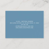 Beach House Vacation Rental Visitekaartje (Achterkant)