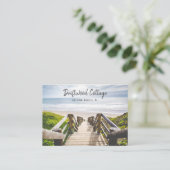 Beach House Vacation Rental Visitekaartje (Staand voorkant)