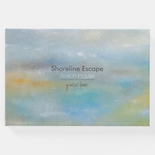 Beach House Vacking Rental Guest Book Gastenboek (Voorkant)