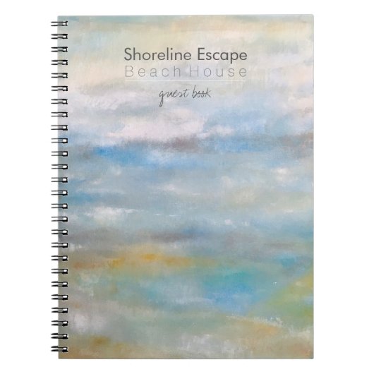 Beach House Vacking Rental Guest Book Notitieboek (Voorkant)