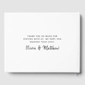 Beach House Vaction Comments Guest Book Gastenboek (Achterkant)