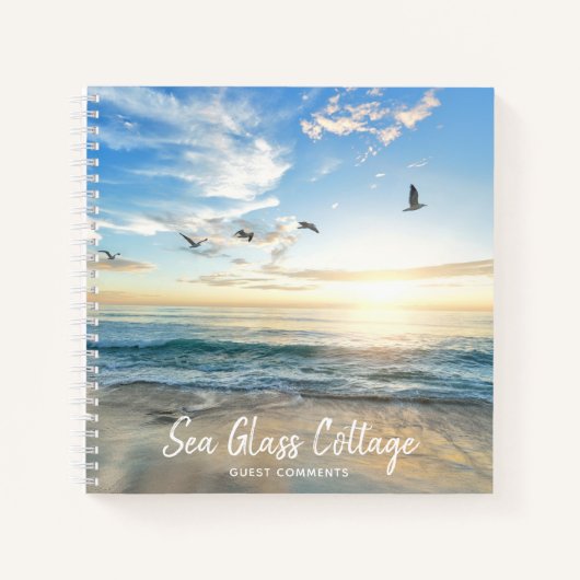 Beach House Vaction Comments Guest Book Notitieboek (Voorkant)