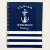 Beach House Vakantiehuis boekingen Planner (Voorkant)