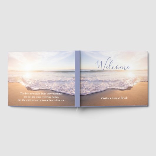 Beach House Vakantiehuis Guestbook Notitieboek Gastenboek (Volledig)