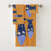 Beach House Vis Zeegezicht Zeevisser Bad Handdoek (Insitu)