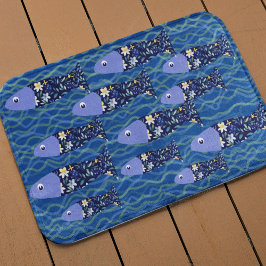 Beach House Vis Zeegezicht Zeevisser Badmat