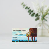 Beach House Visitekaartje (Staand voorkant)