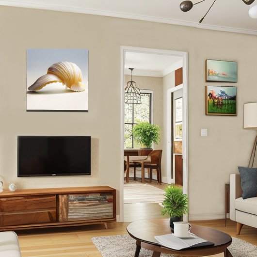 Beach House Wall Art Canvas Afdruk