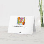 Beach House Wenskaart Card Kaart (Achterkant)