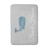 Beach House Whale Medium Bath Mat (Voorkant Verticaal)