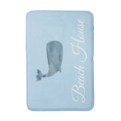 Beach House Whale Medium Bath Mat (Voorkant Verticaal)