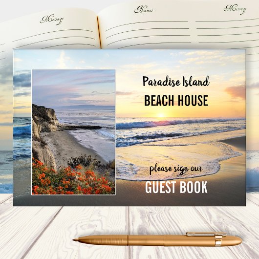 Beach House Your Photoons Guest Book Gastenboek
