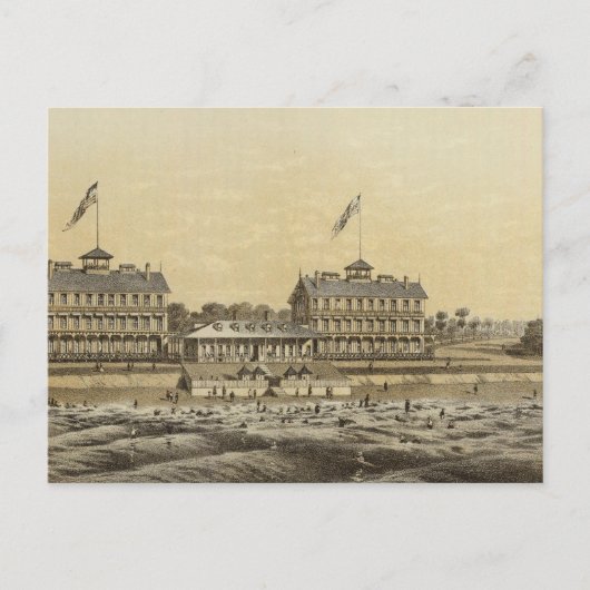 Beach House, Zee Girt, Monmouth Co, NJ Briefkaart (Voorkant)