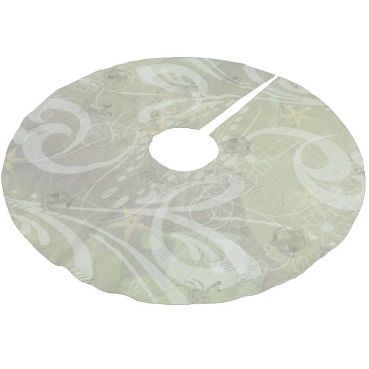 Beach House Zee Kerstboom Rok (Gekanteld)