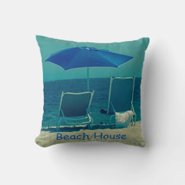 Beach House Zomerblauw Zee 4Marvin Kussen