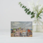 Beach Houses ATC Visitekaartje (Staand voorkant)