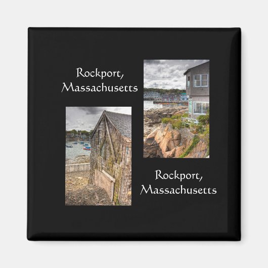 Beach houses in Rockport, Massachusetts Magneet (Voorkant)