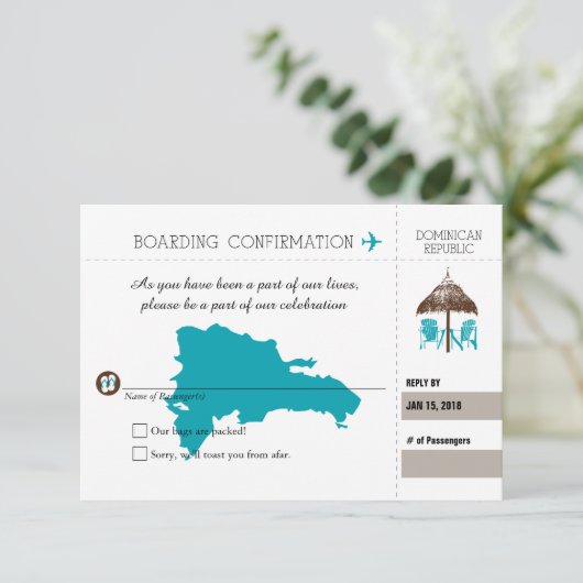 Beach Hut and Chairs RSVP Dominicaanse Republiek B (Staand voorkant)